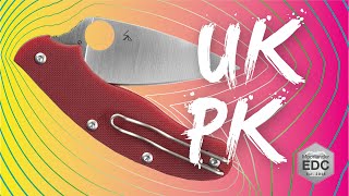 Spyderco UKPK Knife  Heinnie Haynes Exclusive [upl. by Shelba195]