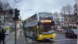 ADL Enviro 500 auf der Linie X34 am Savignyplatz in Berlin [upl. by Lamar]