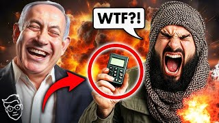 SHOCK THOUSANDS of Hezbollah Pagers BLOW UP After CYBERATTACK  Israel PM BRAGS Im James Bond [upl. by Skcirdnek]