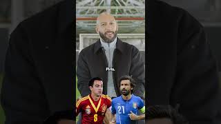 Italy Spain Combined XI  Pirlo vs Xavi ft Tim Howard  BetMGM [upl. by Archangel]