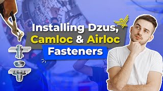 How to Install Dzus Camloc and Airloc Fasteners 𝐄𝐗𝐏𝐋𝐀𝐈𝐍𝐄𝐃 𝐂𝐋𝐄𝐀𝐑𝐋𝐘 ✈️ [upl. by Belle676]