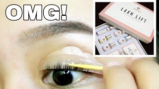 ICONSIGN LASH LIFT UPGRADED VERSION  DIY Lash Lift Tutorial [upl. by Eeram759]