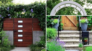 55 Beautiful Garden Gates for Your Yard Creative DIY Backyard Ideas [upl. by Linea]