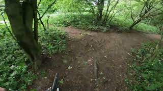 Aylestone Meadows Mtb woodland trails urban green leicester bike [upl. by Aleece]