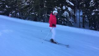 Skiing in Lackenhof am Ötscher Austria [upl. by Libbna]