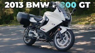 2013 BMW F 800 GT  Review  rideXdrive [upl. by Eecrad]