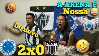 REACT ATLÉTICO MG 0 x 2 CRUZEIRO MELHORES MOMENTOS  CRUZEIRENSE ZOANDO ATLETICANO [upl. by Dnaleel]