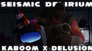 FNF mashup Grey VS Demoman  Delusion X Kaboom [upl. by Yardna]