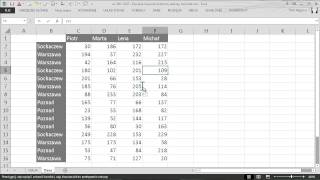 excel299  PDZ  Szybka zamiana miejscami sąsiadujących kolumn wierszy komórek [upl. by Amaerd]