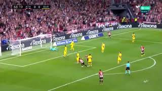 Golazo de Aduriz  Athletic Bilbao 10 Barcelona [upl. by Suollecram]