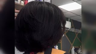 I Got The Ultimate Silk Press After A Restorative Haircut [upl. by Rik]