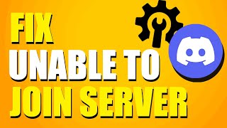 How To Fix Unable To Join Discord Server Quick amp Easy [upl. by Hgielrebmik]