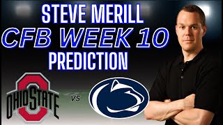 Ohio State vs Penn State Predictions Picks and Best Bets  College Football Picks Week 10 [upl. by Lyrpa]