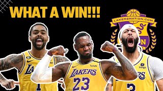 Lakers Beat Warriors In Double OT [upl. by Melc]