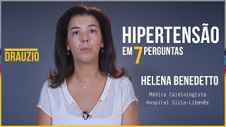 Hipertensão em 7 perguntas  Helena Benedetto [upl. by Samale]