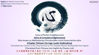 Sutra of Complete Enlightenment Ch13 The Sage Leader Bodhisattva Chan Sutras in English 1080P [upl. by Brett837]