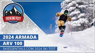 2024 Armada ARV 100  SkiEssentialscom Ski Test [upl. by Ingold200]