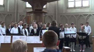 Psalm 148 Jeugdkoor David uit Borssele olv Jolanda Van de Wege Oranjeconcert [upl. by Reede]