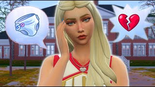 Spoiled cheerleader gets pregnant at school Sims 4 Teen mom playthrough [upl. by Ashlee]