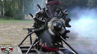 Shvetsov ASh62 Aircraft Engine Crank Startup amp Running  Noisy Smoky Beautiful 4K UHD [upl. by Illom]