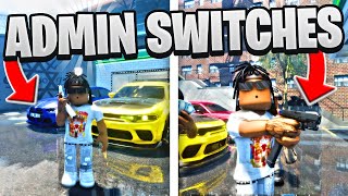 THE OWNER GAVE ME ADMIN SWITCHES IN THA BRONX 2 ROBLOX HOOD GAME [upl. by Temirf]