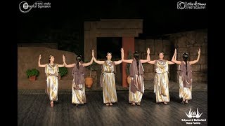 Ancient Greek dance by the Caryatids  6th Bollywood amp Multicultural Dance Festival [upl. by Woodberry199]