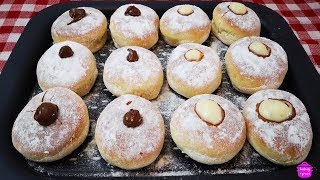 KROFNE IZ RERNE BEZ KAPI ULJA 🍩 kuhaj i peci  DONUTS WITHOUT OIL [upl. by Nodyl442]