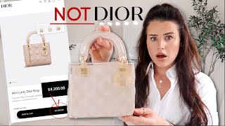 I Found This £23 VERY Convincing DIOR Looking Bag  LEGITIMATE DESIGNER DUPES [upl. by Latonia]