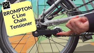 Brompton chain tensioner  derailleur fitting [upl. by Nylatsyrk]