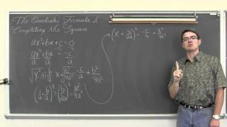 Quadratic Formula Derivation [upl. by Cran]