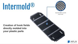 Injected plastic hooks  Intermold® technology   APLIX [upl. by Orel]