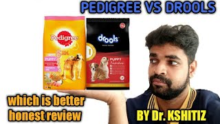 Pedigree vs Drools comparison । which is best food for your dog । best dog food । pedigree vs drools [upl. by Thorvald341]