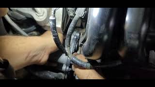 Honda grace hybrid p2602 Water pum replacement [upl. by Ahsitniuq450]