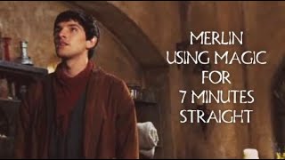 Merlin using magic for 7 minutes straight  Season 1 [upl. by Chamberlin]