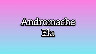 Andromache  Ela Lyrics Eurovision 2022 🇨🇾 eurovision2022 andromache ela [upl. by Seiter394]