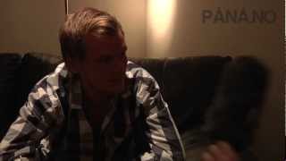 Avicii  intervju  interview Oslo Spektrum 04032012 [upl. by Einnil]