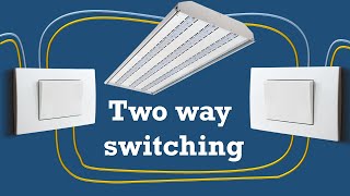 Two Way Switching for lighting  How to wire 2 way light switches [upl. by Margalit]