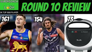 AFL Supercoach 2024  Round 10 Review [upl. by Weiner311]