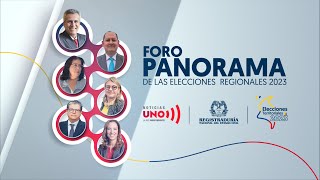 Foro Panorama de las Elecciones regionales 2023  Noticias Uno elecciones2023 [upl. by Honig235]