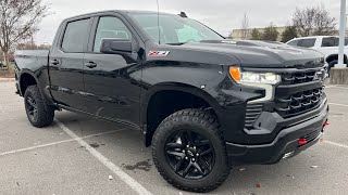 2023 Chevrolet Silverado 1500 LT Trail Boss 30 POV Test Drive amp Review [upl. by Nyvar561]