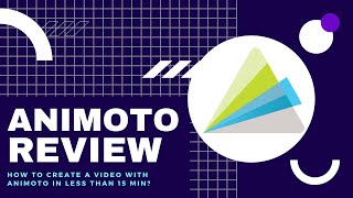 Animoto ReviewTutorial How To Create A Video With Animoto In Less Than 15 Min [upl. by Aluk]