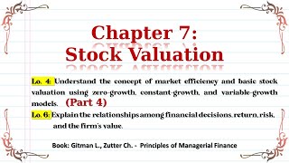 8 Corporate Finance  Chapter 7476 Risk and Return و علاقة Efficient Market Hypothesis شرح [upl. by Alejna]