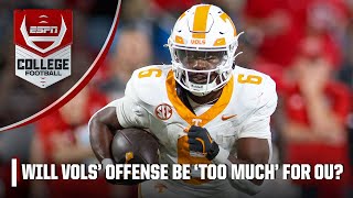 Can Oklahoma STOP the Tennessee Vols dominant offense  Countdown to GameDay [upl. by Arnoldo]