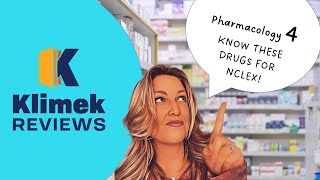 MUST KNOW DRUGS FOR NCLEX 4 [upl. by Miller]