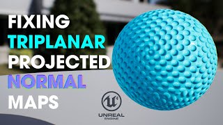 UE4 Tutorial 101 — Texture Projection 33  Triplanar Normal Maps [upl. by Cloe395]