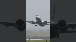 V1 rotate 😎😎 ncl planespotting ryanair 737max aviation [upl. by Oivaf]