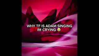 HIS GOOFY SCREAM 😭  hazbinhotelseason1 Adam foryou edit funny charlie lucifer hazbinhotel [upl. by Leasim422]