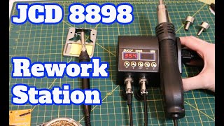 JCD 8898 Soldering amp Hot Air Rework Station Review [upl. by Isidore]