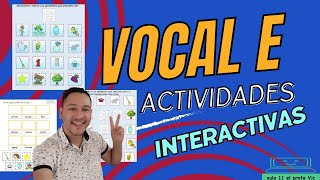 VOCAL E  ACTIVIDADES INTERACTIVAS [upl. by Ennadroj]