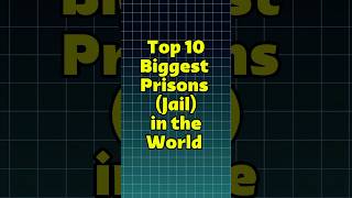 Top 10 Biggest Prisons in the World shorts prison [upl. by Eentirb]